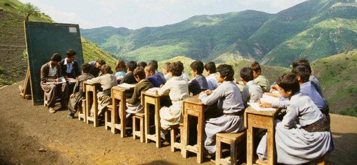 classroom in opren  space